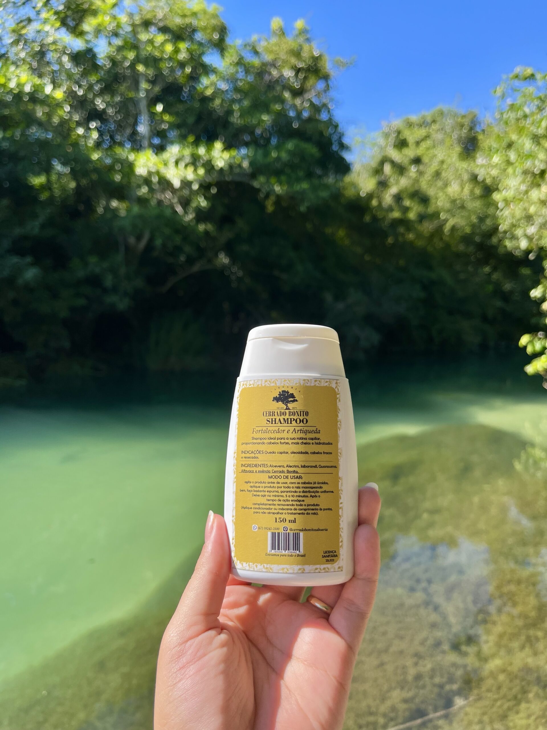 Shampoo Fortalecedor e Antiqueda